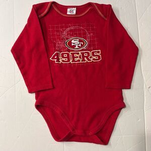 Team Apparel SF 49ers Bodysuit   Size 18 Months